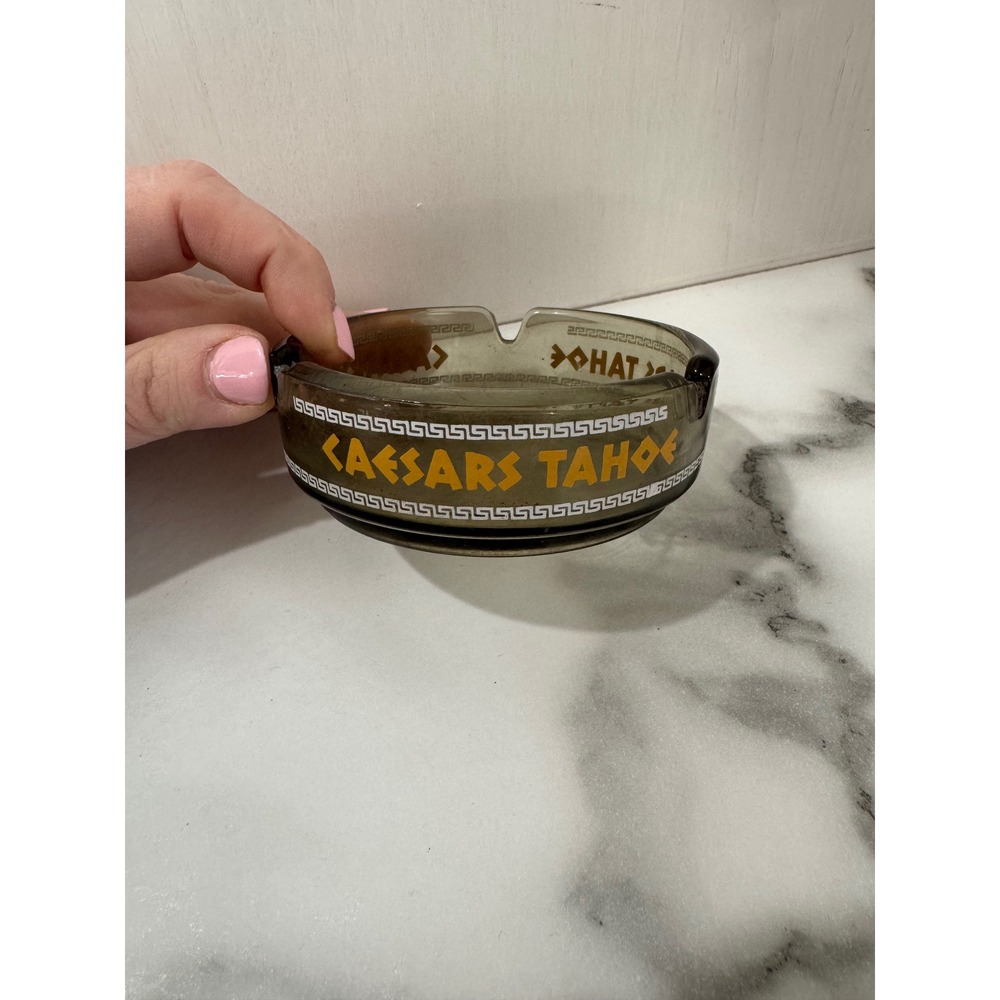 Vintage Caesars Palace Casino Lake Tahoe Nevada Ashtray Tobacco‎ Memorabilia
